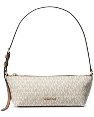 Michael Kors Bolso De Hombro Laila Pequeño Con Logo - Blanco