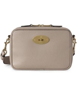 Mulberry Small Darley Grained Leather Cross Body Bag - Grey