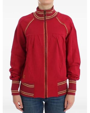 John Galliano Vest Met Rits - Rood