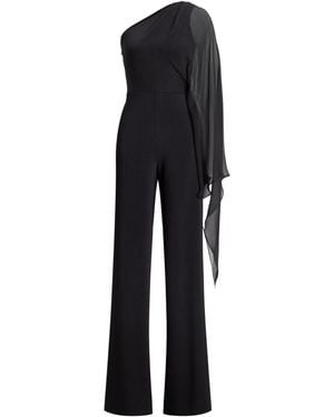 Ralph Lauren Sheer Jumpsuit - Black