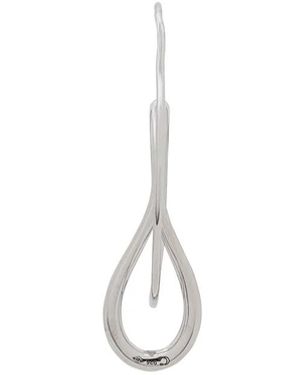 Charlotte Chesnais Single Needle Earring - White