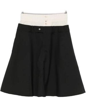 ADNYM Aura Wrap Kilt - Black