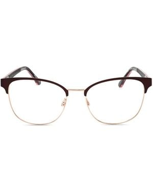 Draper James Browline-Frame Glasses - Natural
