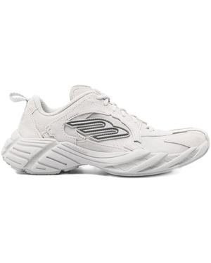Balenciaga Monday Logo-Detail Chunky Trainers - White