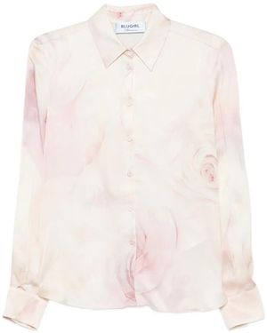 Blugirl Blumarine Floral-Print Shirt - Pink