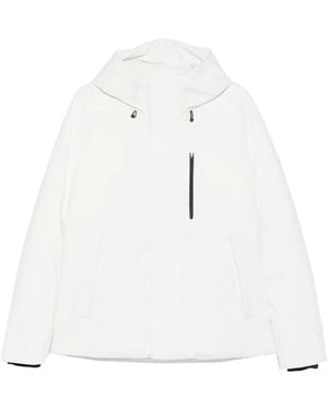 Save The Duck Quilted Hooded Jacket - White
