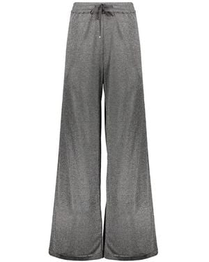 Herno Drawstring Wide-Leg Pants - Grey