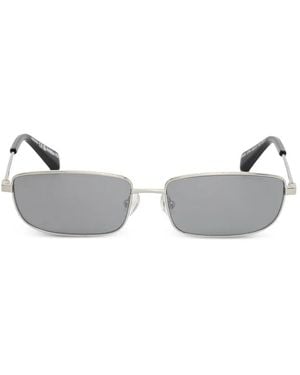 Patrizia Pepe Rectangle-Frame Sunglasses - White