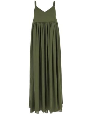 Ballantyne V-Neck Maxi Dress - Green