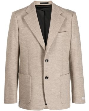Lanvin Virgin-Wool Blazer - Natural