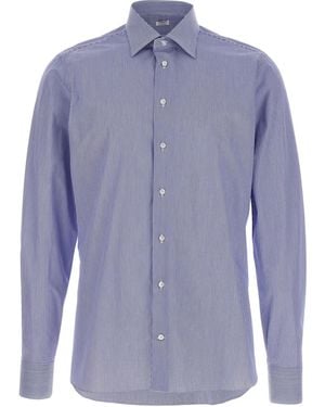 Borriello Striped Shirt - Blue