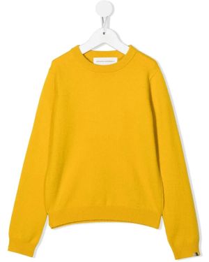 Extreme Cashmere Maglione A Coste - Giallo