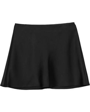 DUNST Minifalda Liso - Negro