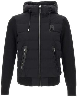 Mackage Andrew-Z Quilted-Panel Jacket - Blue