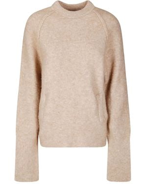 Jejia Carla Pullover Mit Raglanärmel - Natur