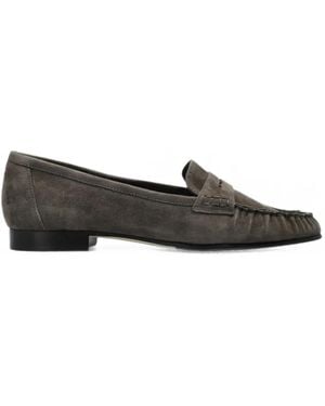 Aeyde Aldous Suede Loafers - Brown
