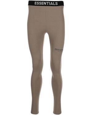 Fear Of God Athletic Logo-Waist Leggings - Grey