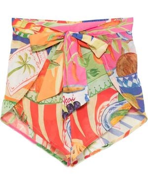 FARM Rio Summer Picnic Shorts - Pink