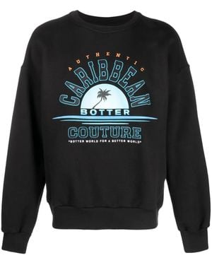 BOTTER Graphic-Print Organic-Cotton Sweatshirt - Grey