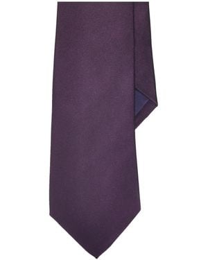 Ralph Lauren Logo-Label Tie - Purple