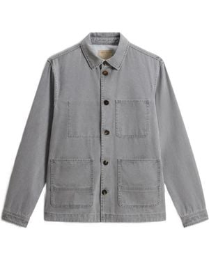 Woolrich Surchemise Chore - Grey