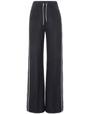 Dorothee Schumacher Side-Stripe Track Trousers - Blue