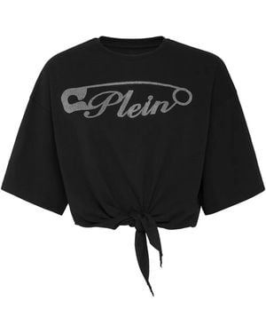 Philipp Plein ロゴ Tシャツ - ブラック