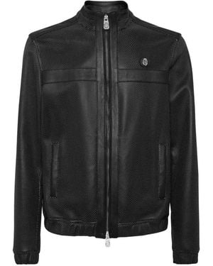 Billionaire Leather Jacket - Black