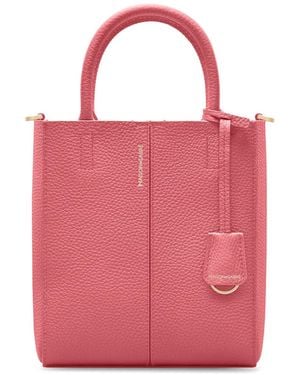 Maison De Sabre Mini Sac À Main Soft En Cuir - Rose