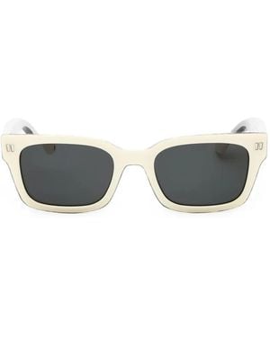 Off-White c/o Virgil Abloh Rectangle-Frame Sunglasses - Grey