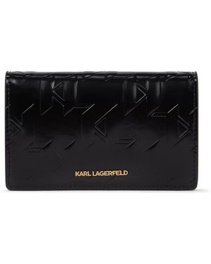 Karl Lagerfeld K/skuare 財布 - ブラック