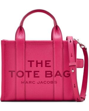 Marc Jacobs The Tote Small Leather Bag - Pink