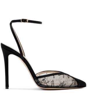 Andrea Wazen Lenny Court Shoes - Black