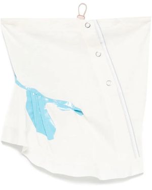 Kiko Kostadinov Alec K-Dart Gaite Scarf - White