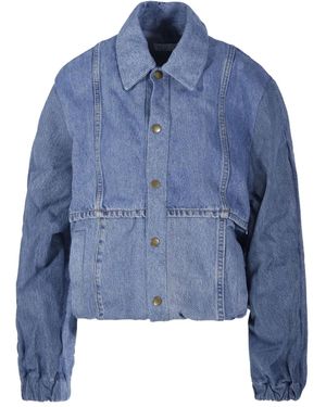 E.L.V. Denim Veste En Jean - Bleu