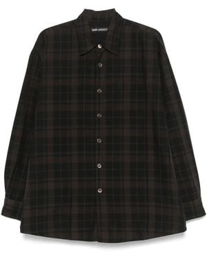 Our Legacy Borrowed Shirt - Black