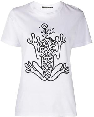10 Corso Como Klassisches T-Shirt - Weiß