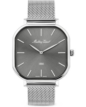 Mathey-Tissot Reloj Monsoon De Mm Con Esfera Cuadrada - Gris