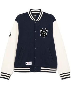 KTZ Logo-Badge Bomber Jacket - Blue