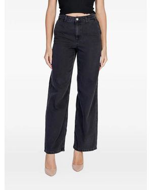 Jacqueline De Yong Wide-Leg Jeans - Blue