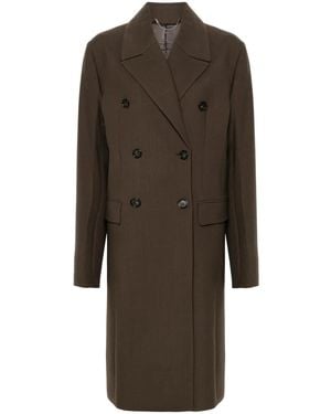 ブラウン TOTEME コート レディース | Lyst