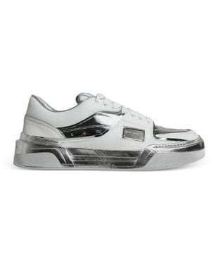 Dolce & Gabbana Daymaster Sneakers Mit Kristallen - Weiß