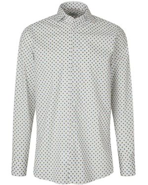 Etro ジオメトリックパターン シャツ - グレー
