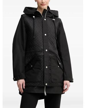 Mackage Melda Quilted Hooded Jacket - Black