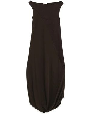 Ruohan Twist Dress - Brown
