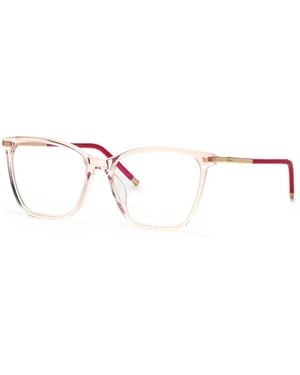 Chopard Gafas Con Montura Cuadrada - Blanco