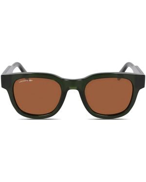 Lacoste L6023s サングラス - ブラウン