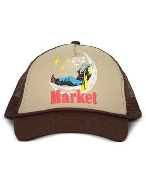 Market Mesh-Back Baseball Cap - Green