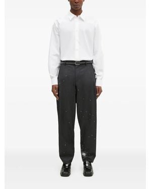 Undercover Pantalones de lana - Blanco