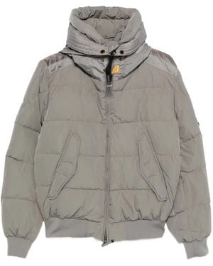 Parajumpers Gesteppte Kapuzenjacke - Grau